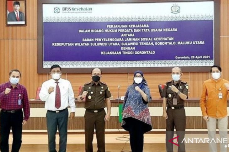 Kejati Gorontalo dukung program JKN-KIS melalui bantuan hukum
