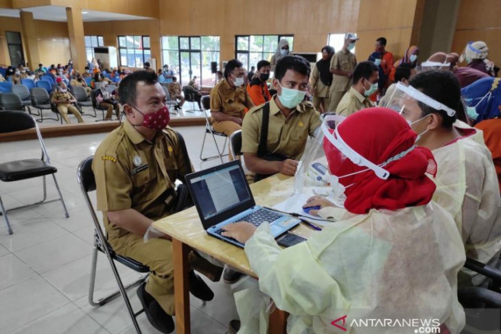 800 ASN di Belitung ikuti vaksinasi COVID-19