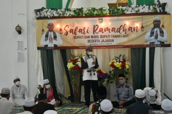Bupati minta masyarakat Desa Durian Bungkuk tidak mudik