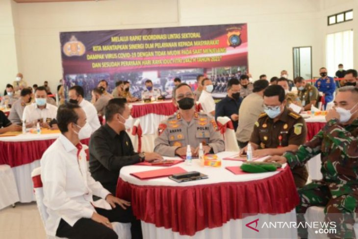 Polda Babel gelar rakor lintas sektoral kesiapan Operasi Ketupat Menumbing 2021
