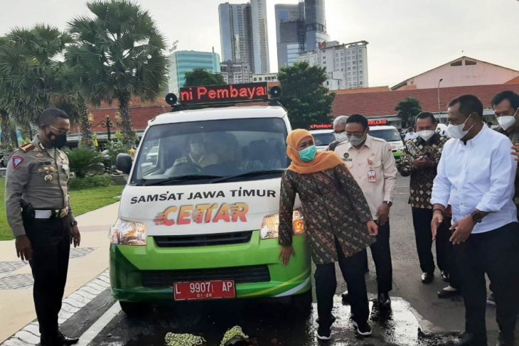 Pembayaran pajak kendaraan bermotor kini bisa dilayani 907 Bumdesa se-Jatim