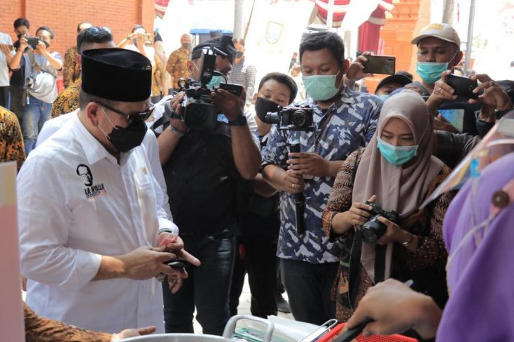 LaNyalla Mattalitti minta pemkab bantu Kampung Jajanan Sidoarjo