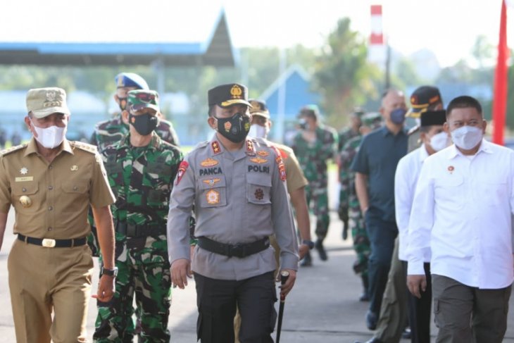 Polda Sumut apel gelar pasukan pengamanan Idul Fitri 2021
