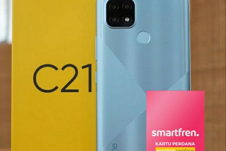 Pakai Smartfren di Realme C21 dapatkan bonus kuota 384GB hingga smart TV