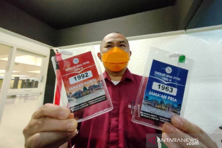 Kuota 6.000 orang Salat Id di Masjid Al-Akbar Surabaya terpenuhi