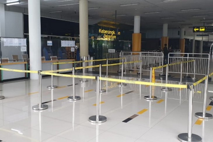 Suasana Bandara Jambi sama seperti