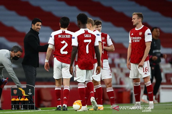 Liga Europa: Gagal tembus final, Arteta kecewa berat penampilan Arsenal