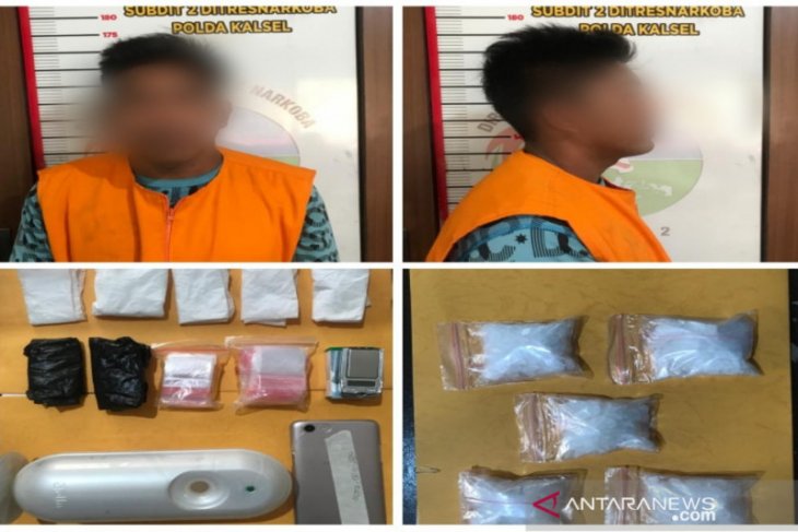 Pria pengangguran simpan 128,31 gram sabu-sabu di lipatan kasur