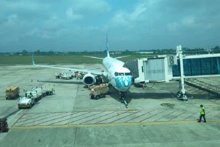 Hari ini Bandara Sultan Thaha layani dua penerbangan, Garuda dan Susi Air