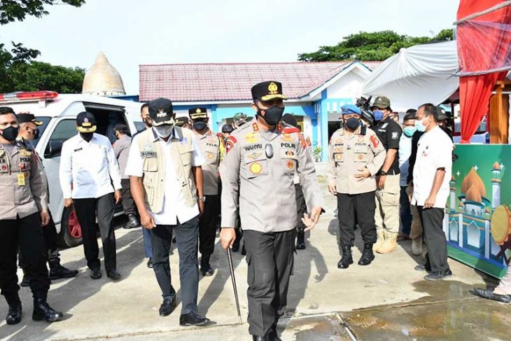 Kapolda Aceh cek pos pelayanan lebaran di Aceh Timur