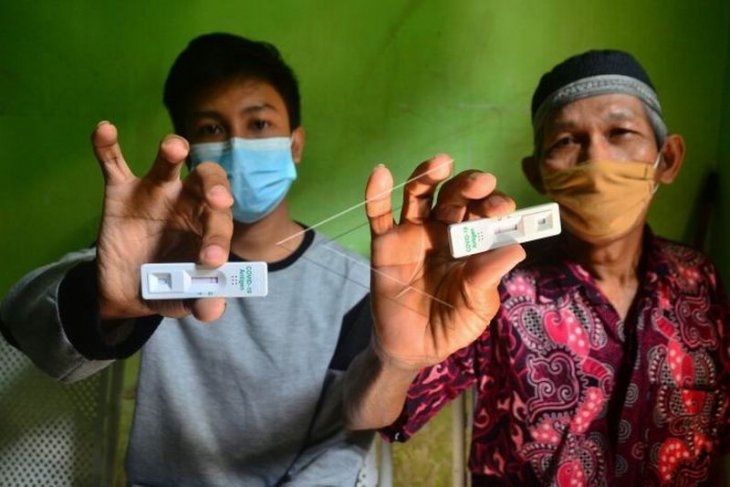 Tes antigen gratis pemudik