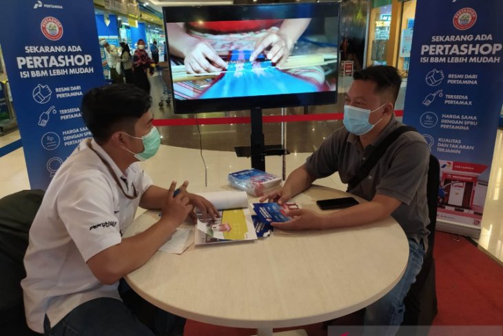 Pertamina kenalkan bisnis Pertashop di Mega Mal Kota Pontianak