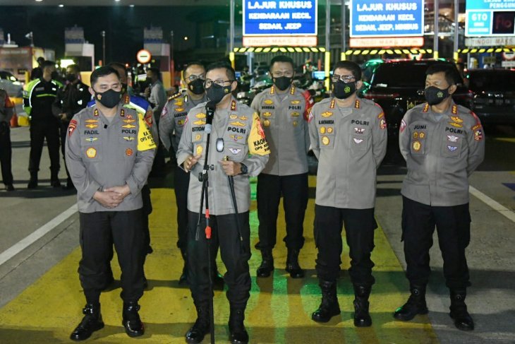 Kakorlantas : 70 ribu kendaraan diputar balik terindikasi mudik