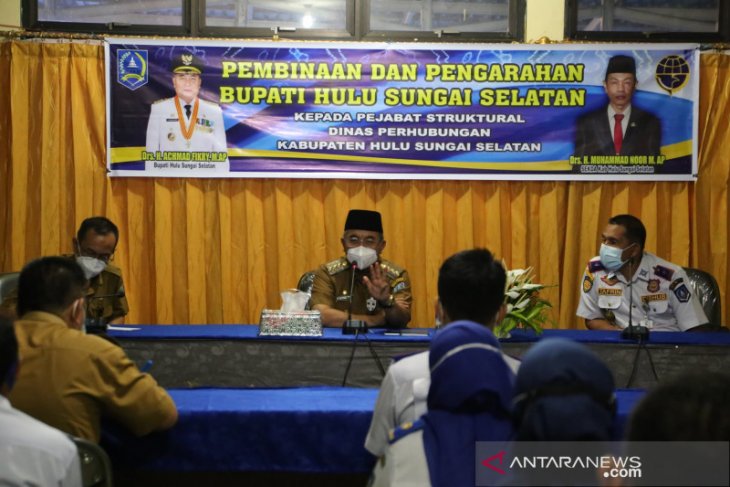 Pembinaan dan arahan bupati ni tingkatkan semangat kerja Dishub HSS