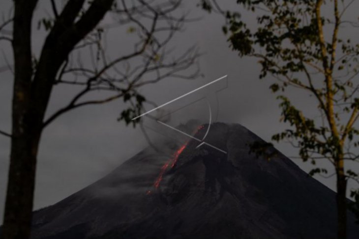 Terjadi 39 kali gempa guguran di Gunung Merapi