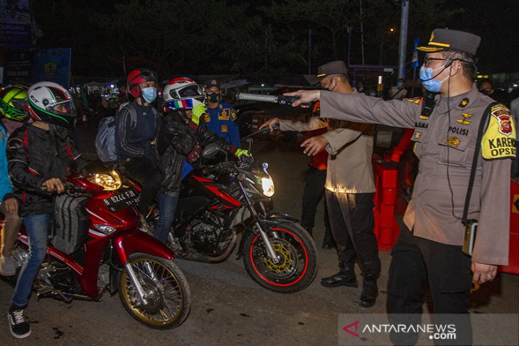 Pengetatan penyekatan pemudik di Pantura Karawang 