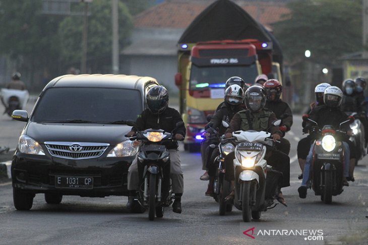 Arus mudik Pantura Indramayu 