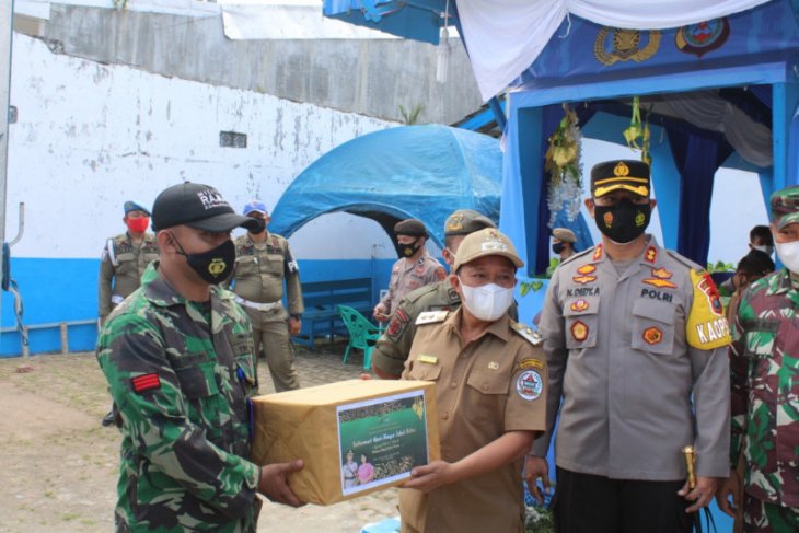 Kapolres dan Forkopimda Tapteng cek pos pengamanan operasi ketupat