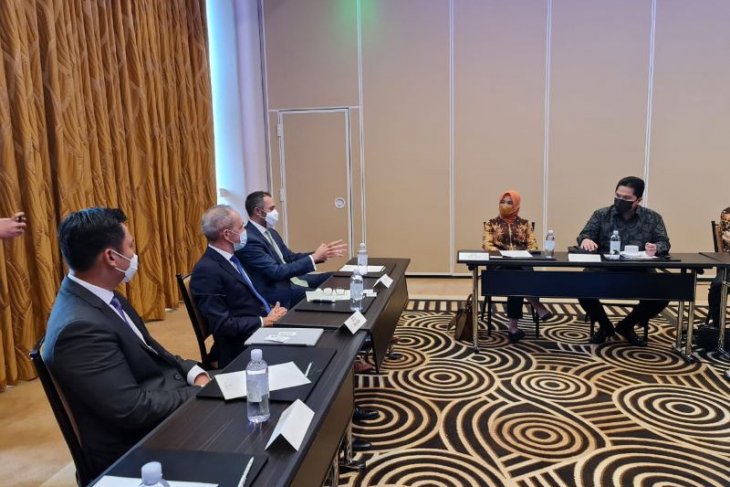 Menteri BUMN ke Amerika Serikat jajaki kerja sama tiga bidang