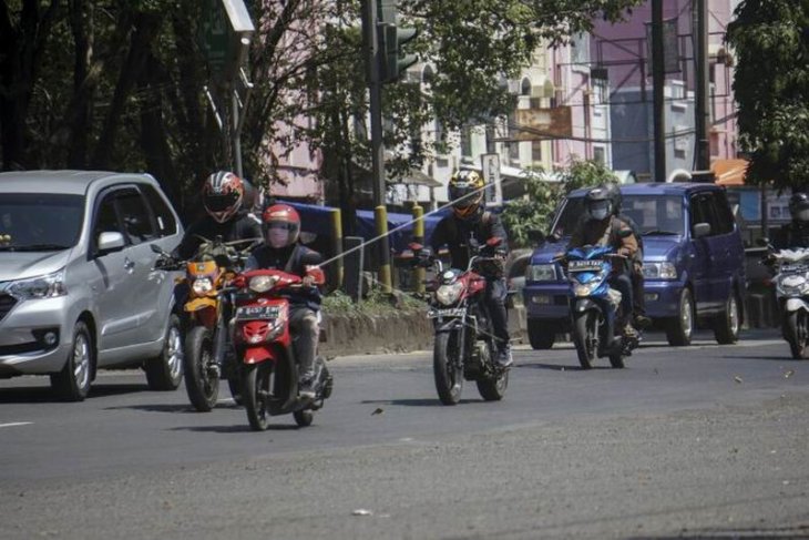 Pemudik sepeda motor