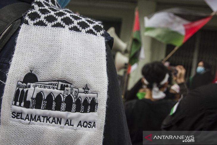 Aksi untuk Palestina di Bandung 