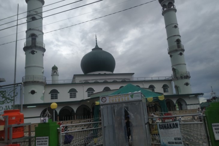 Masjid Jami' Pangkalpinang batasi durasi Khutbah Sholat Idul Fitri
