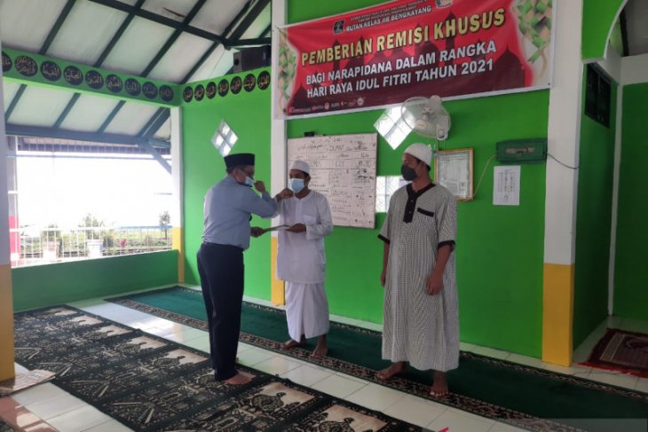 42 warga binaan Rutan Kelas IIB Bengkayang dapat remisi Idul Fitri 1442 H