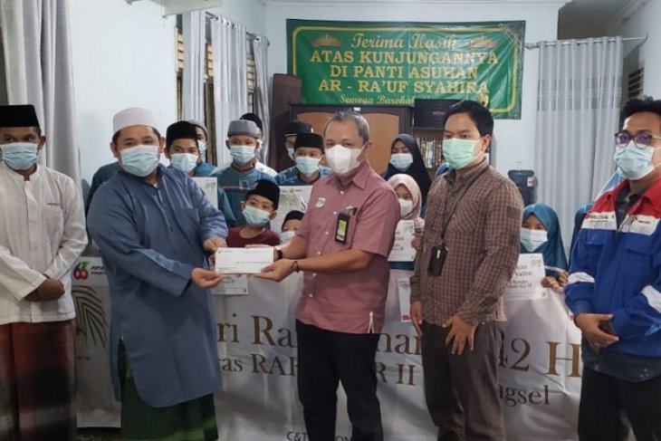Pertamina santuni 653 anak yatim di Sumbagsel