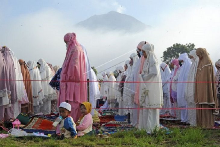 Shalat Idul Fitri di Kerinci