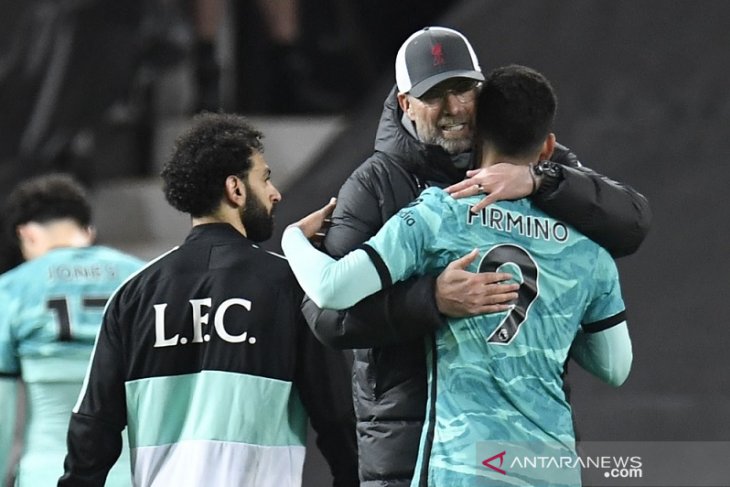 Klopp sebut tiga poin perdana di Old Trafford datang tepat waktu