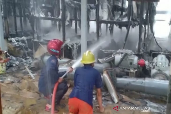 Wellpad AA SMGP di Sibanggor Tonga kebakaran