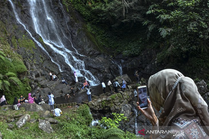 Libur lebaran di wisata alam curug tujuh 