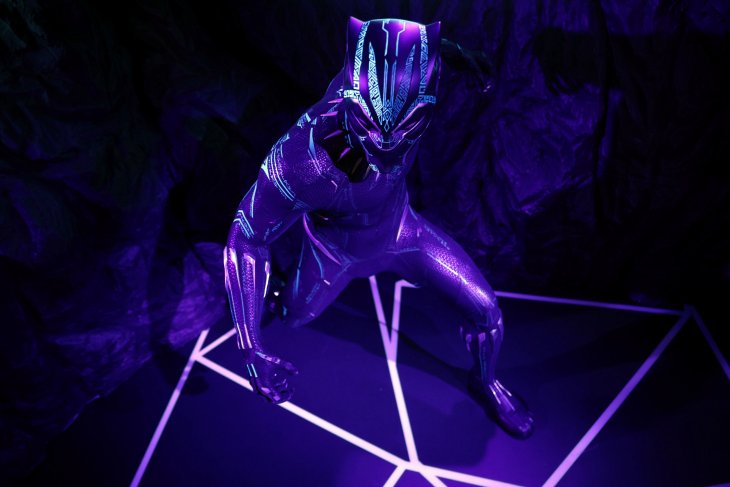 Black Panther koleksi terbaru di pembukaan kembali Museum Madame Tussauds