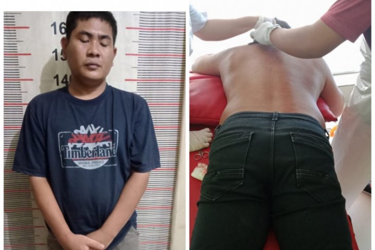 Polsek Padang Tualang Langkat amankan pelaku penganiayaan diduga alami gangguan jiwa