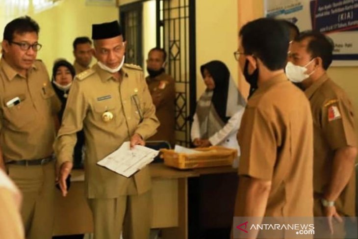 Ini tingkat Kehadiran ASN di Nagan Raya, pada hari pertama masuk kantor