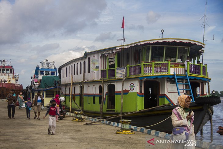 Arus Balik Jalur Sungai Di Banjarmasin Meningkat