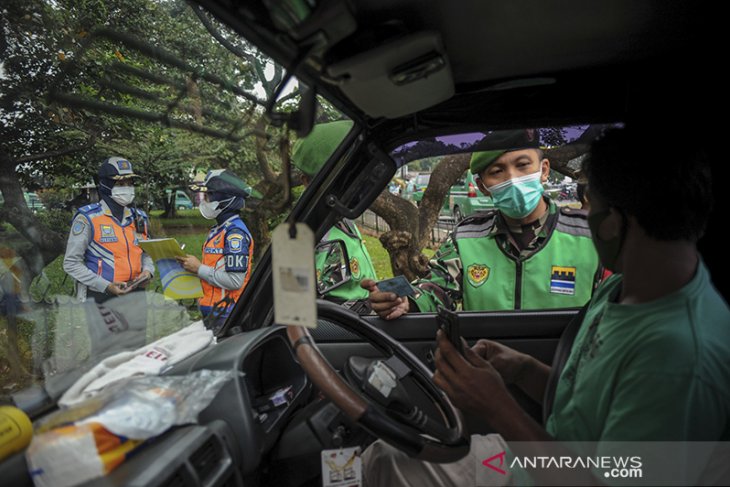 Penyekatan arus balik di Bandung 