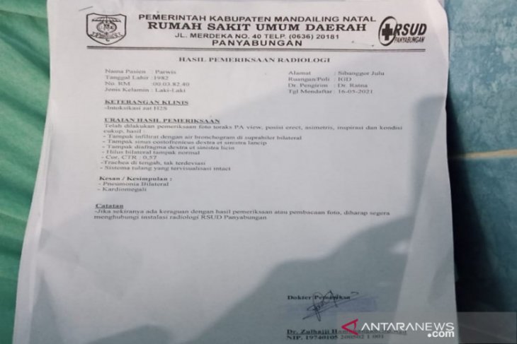 Hasil Radiologi Pasien Menjadi Perbincangan Ini Penjelasan Rsud