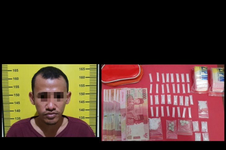 Satresnarkoba Polres Tabalong amankan 15,34 gram sabu