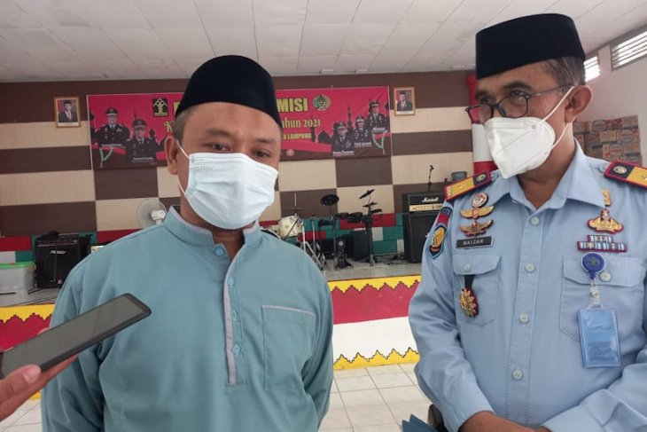88 napi dan tiga pegawai Lapas Rajabasa positif COVID-19