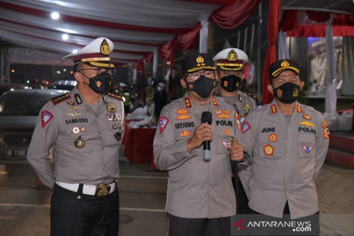 Dirlantas: Tidak ada polisi terpapar COVID-19 selama Operasi Ketupat