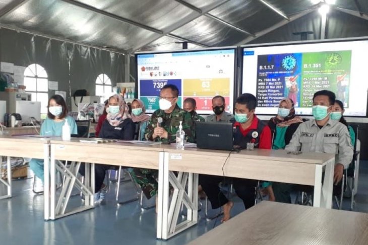 Dua pasien COVID-19 varian baru di RSLI Surabaya dinyatakan sembuh