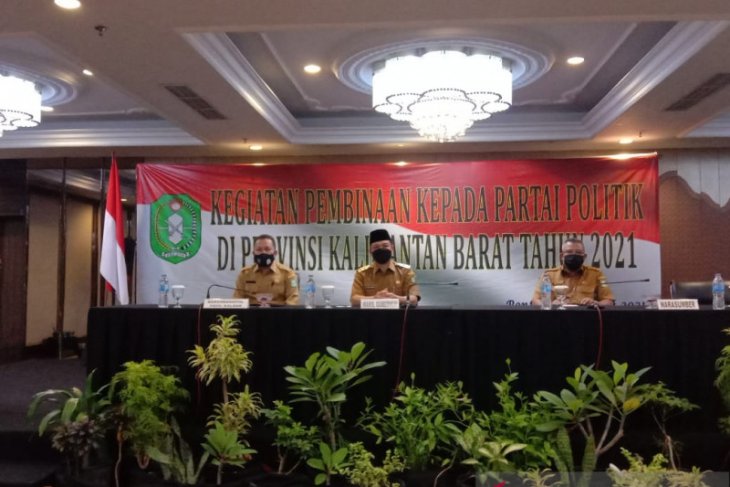 Wagub Kalbar ajak parpol maksimalkan pendidikan politik masyarakat