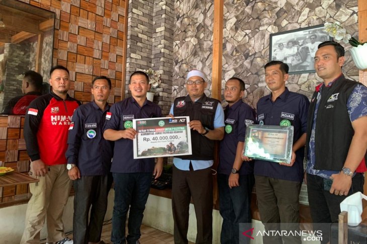 Bantu Palestina, Kojab Asahan serahkan uang Rp40 juta