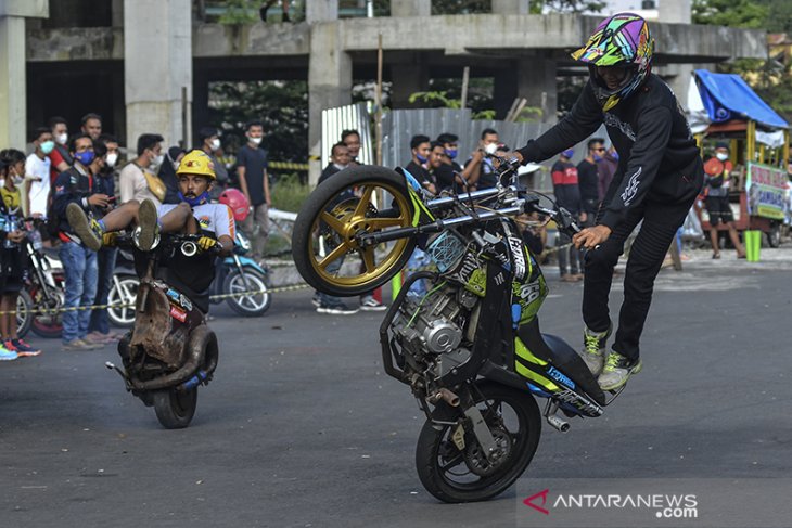 Latihan bersama atlet Slalom Priangan Timur 