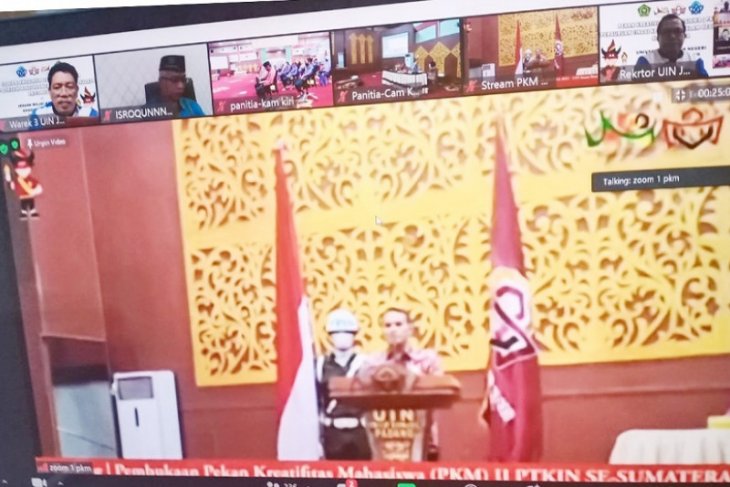 UIN Jambi ikuti Pekan Kreatifitas Mahasiswa II PTKIN di Padang