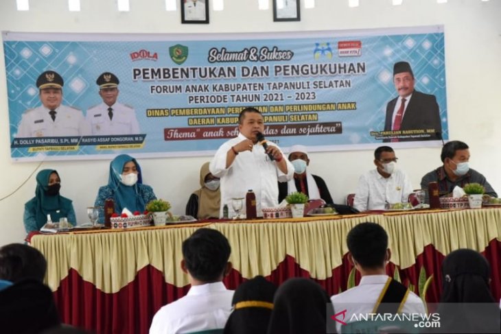 Forum anak Tapsel 2021 - 2023 telah dikukuhkan