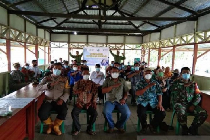 Koramil Terentang sosialisasikan keamanan vaksin COVID-19 kepada masyarakat