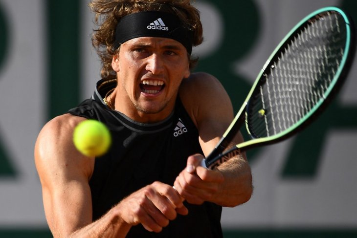 French Open Tertinggal Dua Set Zverev Bangkit Untuk Lewati Babak Pertama Antara News Jawa Timur