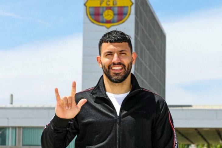Barcelona konfirmasi transfer Sergio Aguero dari Manchester City